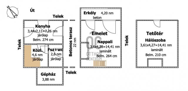Eladó telek, Makón 22 M Ft / költözzbe.hu
