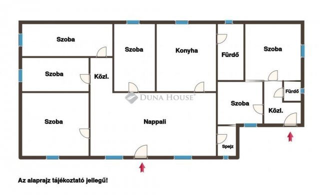 Eladó családi ház, Tiszakécskén 34 M Ft, 7 szobás