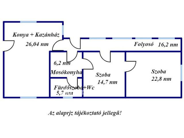 Eladó családi ház, Okányon 4.7 M Ft, 2 szobás