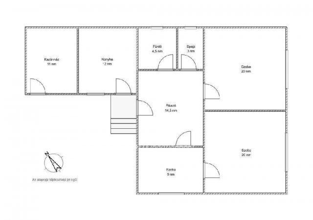 Eladó családi ház, Jászfényszarun 27.9 M Ft, 2+1 szobás