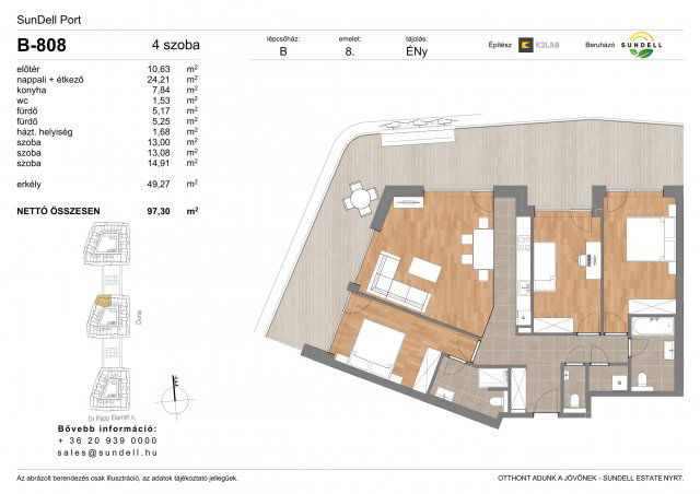 Eladó téglalakás, Budapesten, XI. kerületben 261.3 M Ft