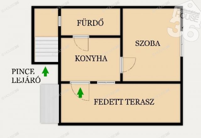 Eladó családi ház, Kiskunfélegyházán 14.9 M Ft, 1 szobás