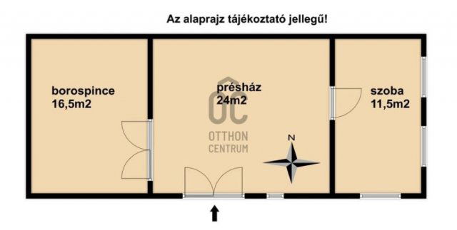Eladó nyaraló, Homokkomáromon 4.2 M Ft, 3 szobás