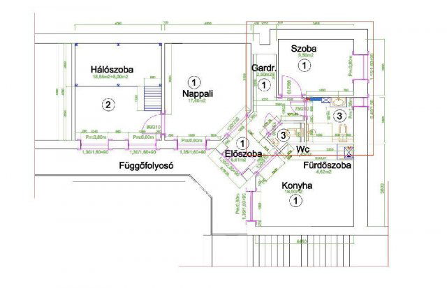 Eladó téglalakás, Budapesten, VI. kerületben 119.9 M Ft