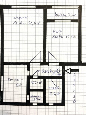 Eladó téglalakás, Hódmezővásárhelyen 46.5 M Ft, 2 szobás