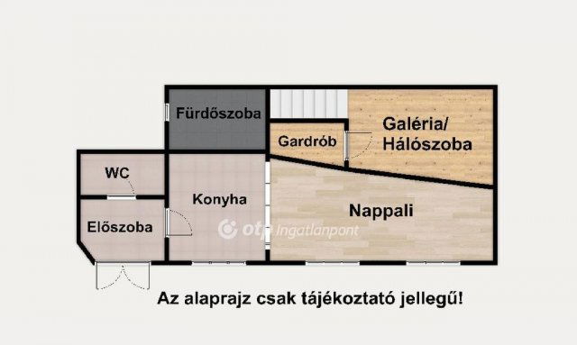 Eladó téglalakás, Budapesten, V. kerületben 78 M Ft, 1+1 szobás