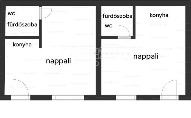 Eladó téglalakás, Budapesten, VI. kerületben 49.5 M Ft, 1 szobás