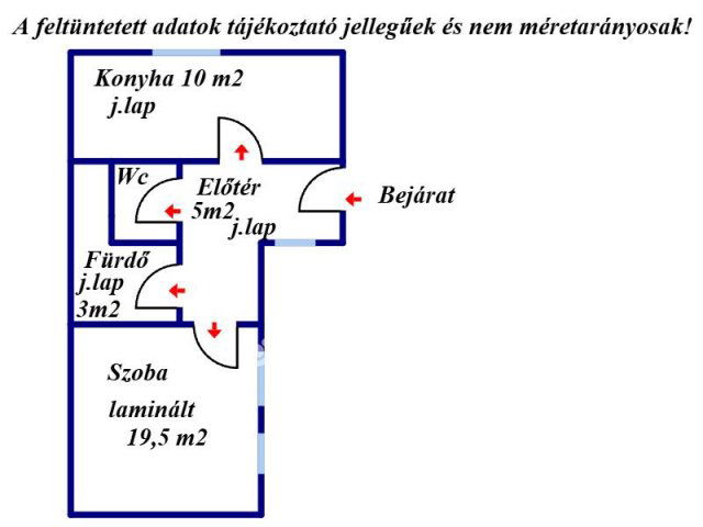 Eladó családi ház, Balassagyarmaton 19.8 M Ft, 1 szobás