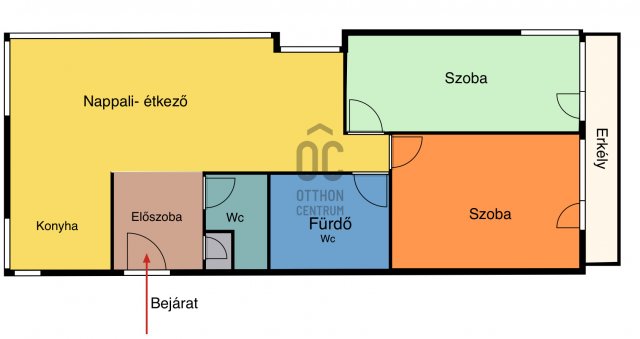 Eladó téglalakás, Budapesten, XIII. kerületben 94.9 M Ft
