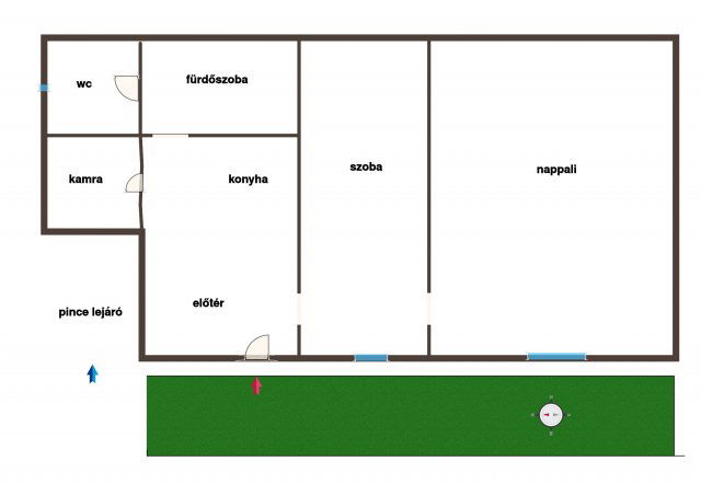 Eladó sorház, Budapesten, IV. kerületben 44.9 M Ft, 2+1 szobás