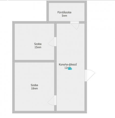 Eladó téglalakás, Budapesten, XX. kerületben 67.5 M Ft, 2 szobás