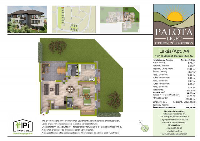 Eladó téglalakás, Budapesten, XIV. kerületben 154.629 M Ft