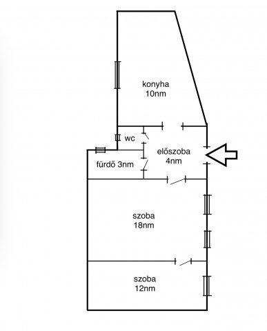 Eladó téglalakás, Budapesten, VII. kerületben 66.9 M Ft