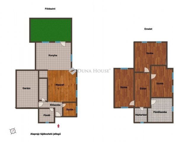 Eladó ikerház, Sződligeten 179 M Ft, 5 szobás