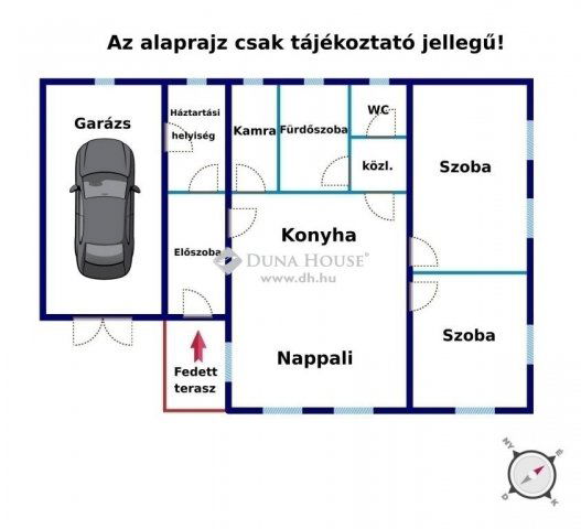 Eladó ikerház, Tápiószecsőn 68.5 M Ft, 3 szobás