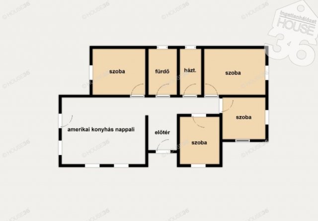 Eladó családi ház, Kecskeméten, Hóvirág utcában 90 M Ft