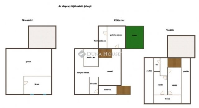 Eladó családi ház, Szentendrén 93.3 M Ft, 4 szobás