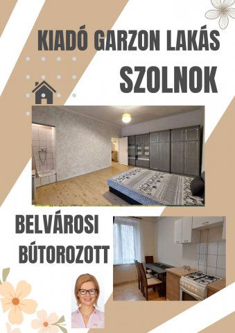 Kiadó téglalakás, albérlet, Szolnokon 120 E Ft / hó, 1 szobás