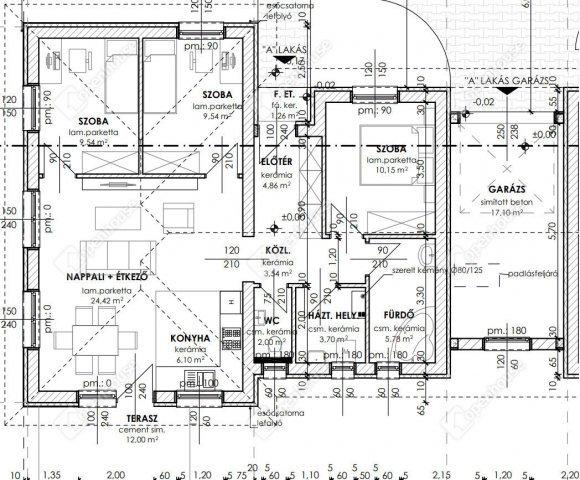 Eladó ikerház, Székesfehérvárott 79.65 M Ft, 4 szobás