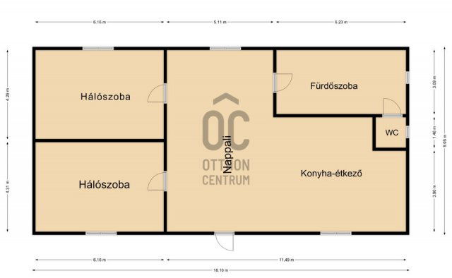 Eladó családi ház, Enyingen 45.9 M Ft, 3 szobás