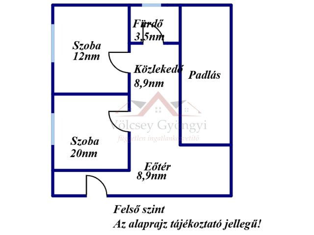 Eladó családi ház, Koroncón 76 M Ft, 4 szobás