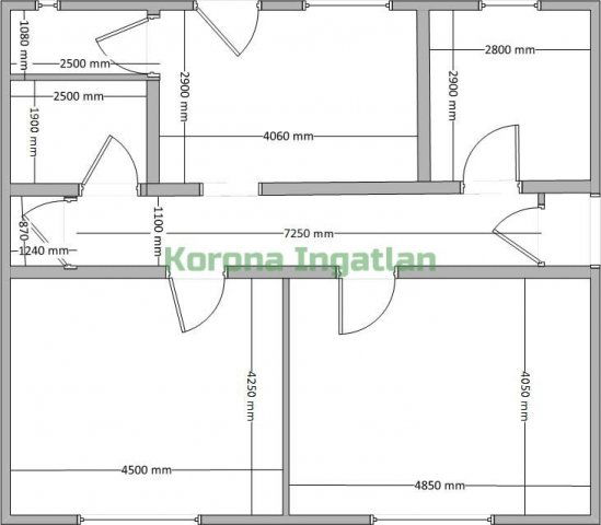 Eladó ikerház, Nyíregyházán 65 M Ft, 3 szobás