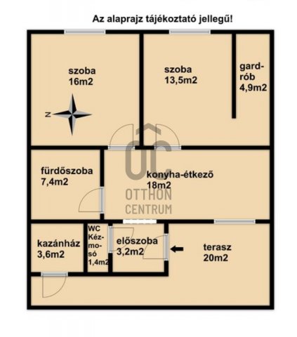 Eladó családi ház, Felsőrajkon 34.9 M Ft, 2 szobás