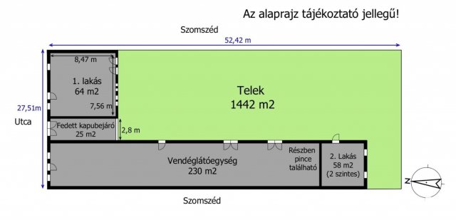 Eladó üzlethelyiség, Gönyűn 32.7 M Ft / költözzbe.hu