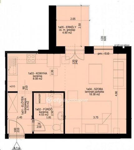 Eladó téglalakás, Szegeden 54.548 M Ft, 2 szobás