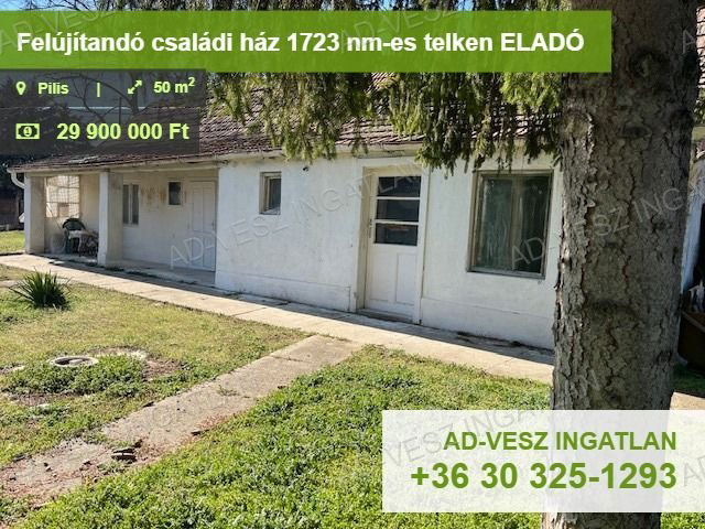 Eladó családi ház, Pilisen 29.9 M Ft / költözzbe.hu