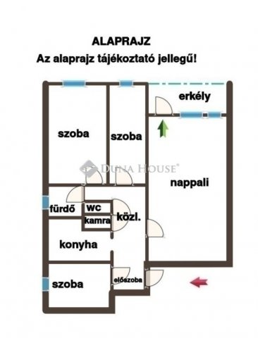 Eladó téglalakás, Budapesten, XXI. kerületben 69.9 M Ft