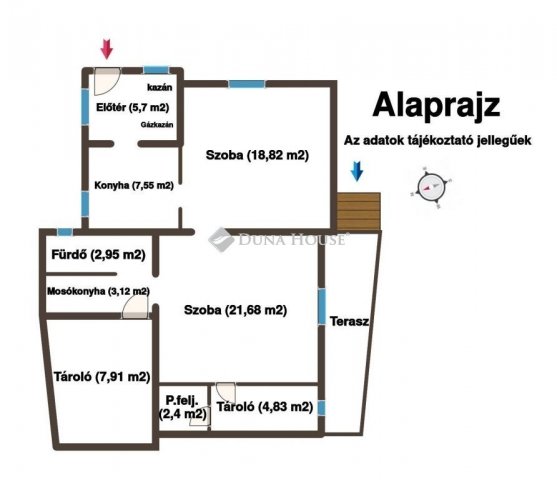Eladó családi ház, Mecsekpölöskén 9.9 M Ft, 2 szobás
