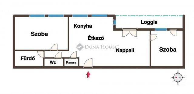 Kiadó téglalakás, albérlet, Nyíregyházán, Ady Endre utcában