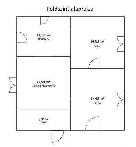 Eladó családi ház, Karancskeszin 13.5 M Ft, 4 szobás