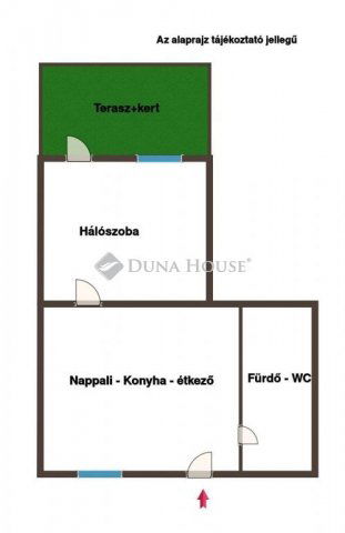 Eladó téglalakás, Harkányban 55 M Ft, 2 szobás