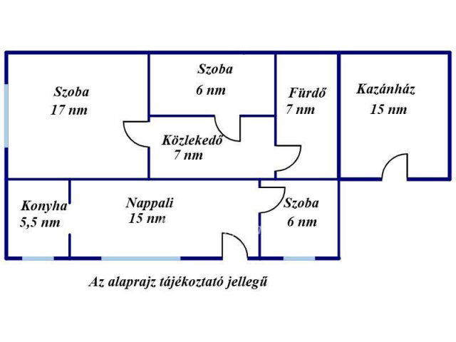 Eladó családi ház, Jászfényszarun 18.5 M Ft, 1+2 szobás