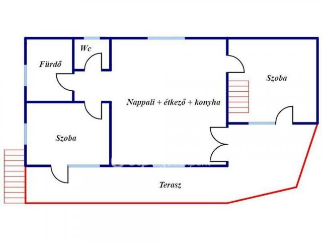 Eladó nyaraló, Debrecenben 74.9 M Ft, 4 szobás