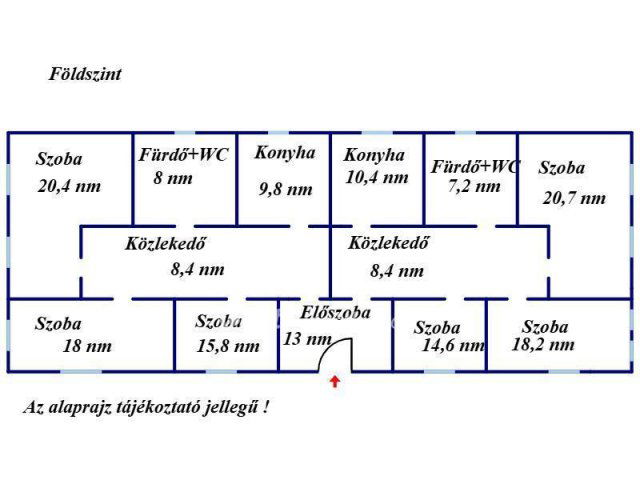 Eladó családi ház, Tóalmáson 60 M Ft, 12 szobás
