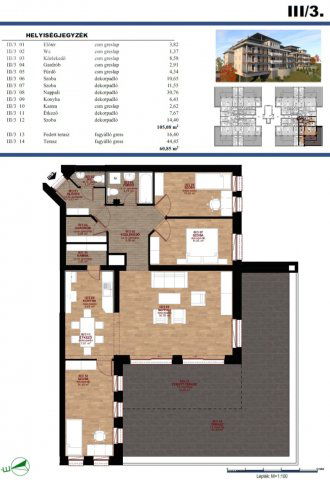 Eladó téglalakás, Miskolcon 203.243 M Ft, 4 szobás