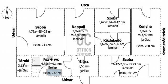 Eladó családi ház, Makón 39.9 M Ft, 4 szobás