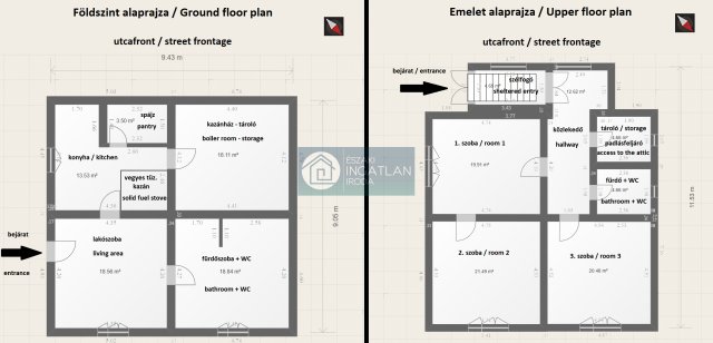 Eladó családi ház, Nekézsenyen 19.5 M Ft, 4 szobás