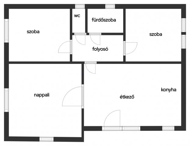 Eladó családi ház, Hejőkeresztúron 21.3 M Ft, 3 szobás