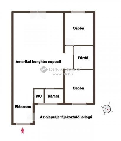Eladó téglalakás, Vácon 64.9 M Ft, 3 szobás