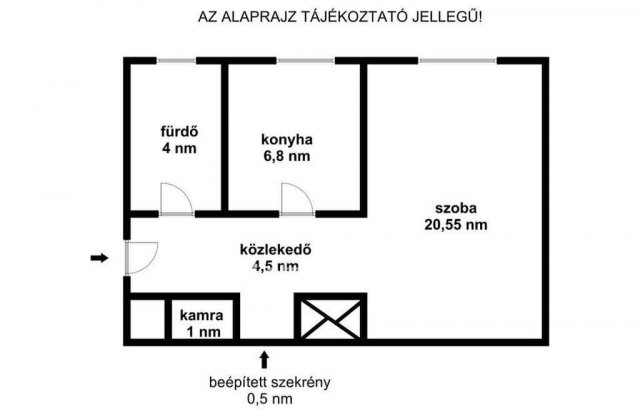 Eladó téglalakás, Budapesten, XIV. kerületben 54.9 M Ft