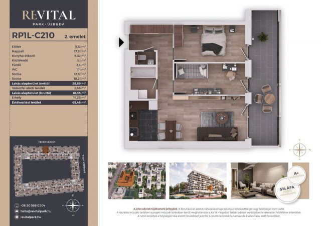 Eladó téglalakás, Budapesten, XI. kerületben, Fehérvári úton