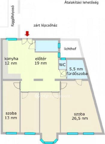 Eladó téglalakás, Budapesten, VIII. kerületben 99.8 M Ft