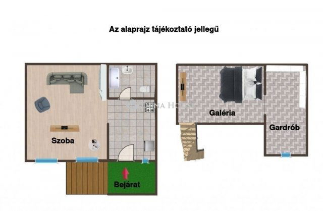 Eladó téglalakás, Budapesten, VI. kerületben 56.5 M Ft, 1 szobás