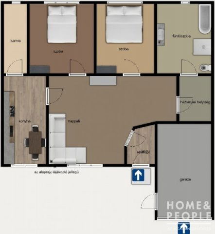 Eladó családi ház, Szegeden 105.99 M Ft, 3 szobás