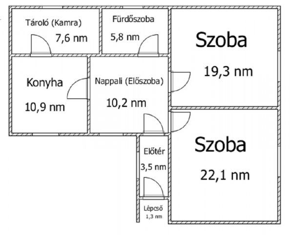 Eladó családi ház, Devecseren 23.9 M Ft, 2 szobás