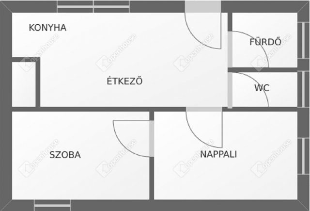 Eladó családi ház, Hajdúszoboszlón 32.9 M Ft, 2 szobás